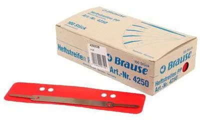 Flexi Ferco arkivhäften i röd färg