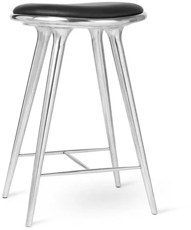Mater High Stool Barstol Återvunnen Aluminium 69cm