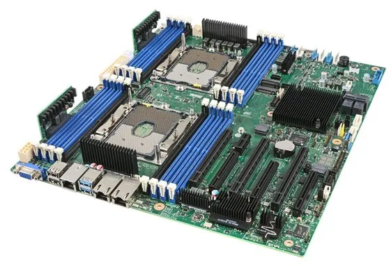 Intel Server Board S2600STQR - Moderkort - Intel C628 - Intel Socket P Socket - DDR4 RAM - SSI (Server)