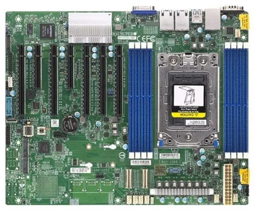 Supermicro H12SSL-NT Moderkort - AMD SP3 Socket - DDR4 RAM - ATX