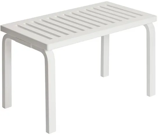 artek 153 Bänk Storlek B L72,5 cm Vitlackerad Björk