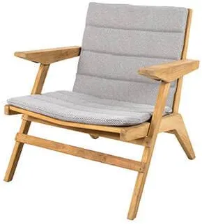 Cane-Line Flip kudde för loungestol - ljusgrå