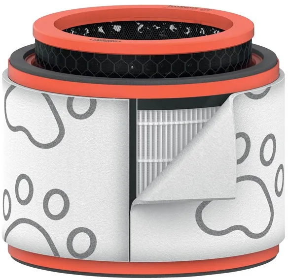 Leitz Husdjurs 3-i-1 HEPA trumfilter för TruSens Z-2000/Z-2500 medium luftrenare