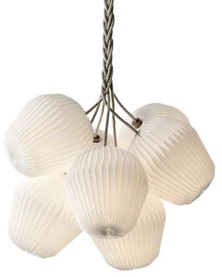 Le Klint THE BOUQUET XL -krona med 7 standard lampskärmar