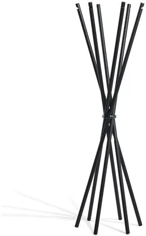 Møbel Copenhagen Coat Klädställ Svart Lackad Ask/Satin Svart