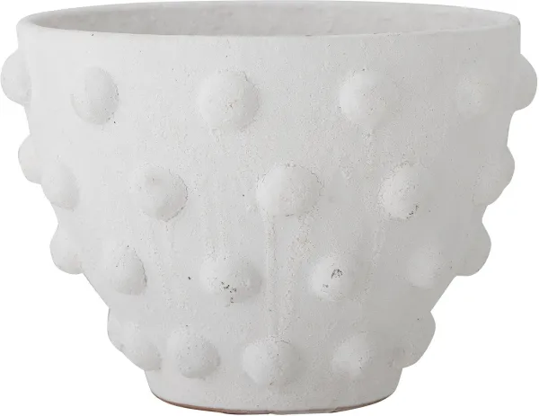 BLOOMINGVILLE Rokiya Deko Örtkruka, Vit, Terrakotta