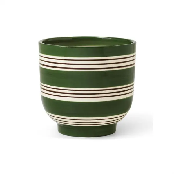 Kähler Omaggi Nuovo blomvas - Ø:15 cm - Grön