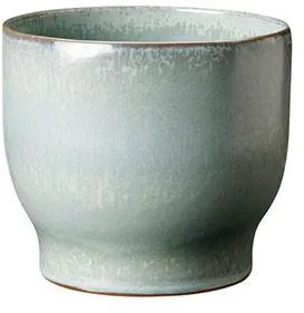 Knabstrup Keramik blomkruksöverdrag, mjuk mint - Ø:12,5 cm